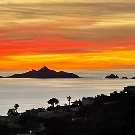 公寓 Paillote Perchee A 180 ° Sur La